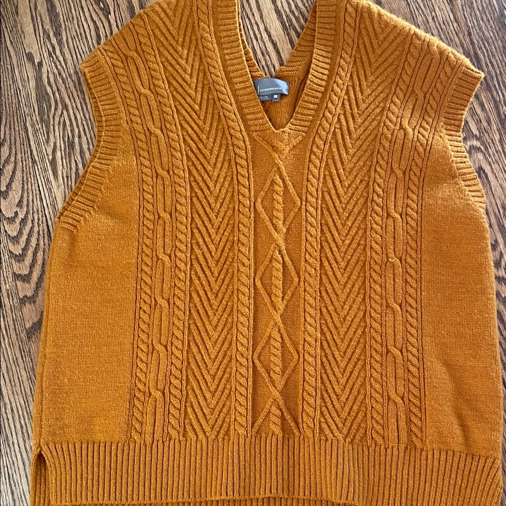 Anthropologie Amber Knit Vest